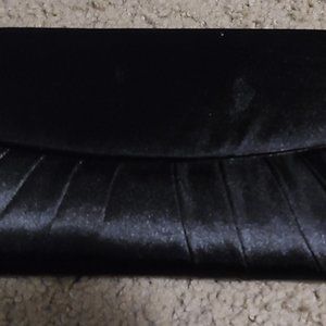 Black evening clutch